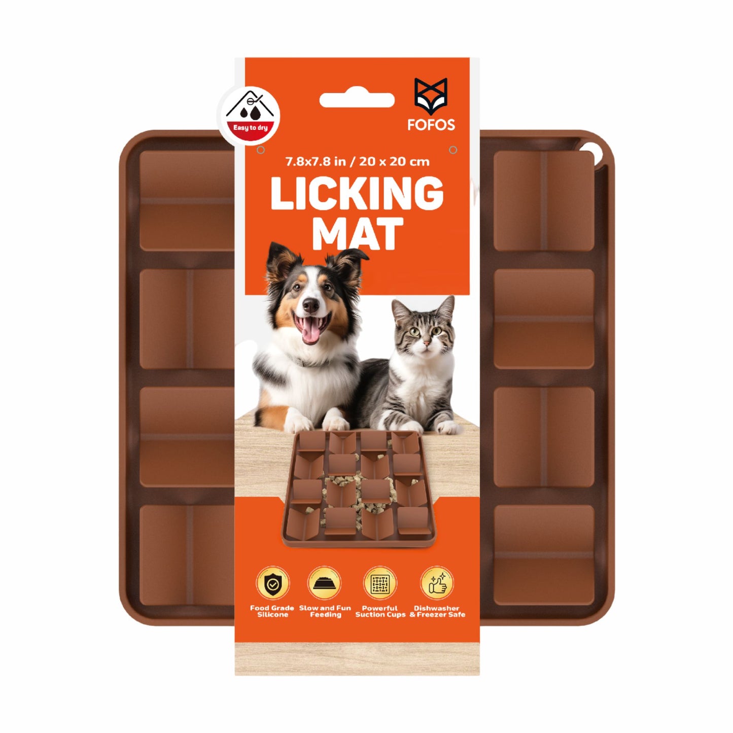 Brown Licking mat